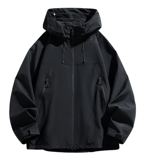 Windproof Ski Jacket Black