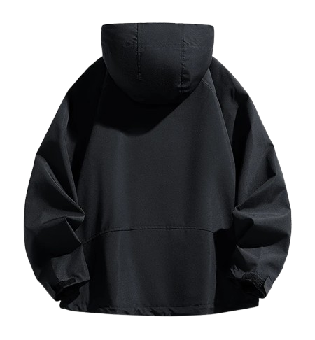 Windproof Ski Jacket Black
