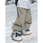 Windproof Baggy Snowpants Khaki