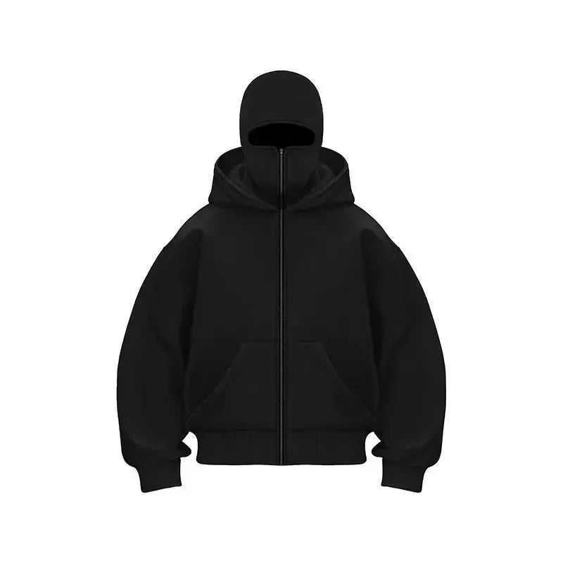 Ski fleece jacket with full hood - PikeFlex