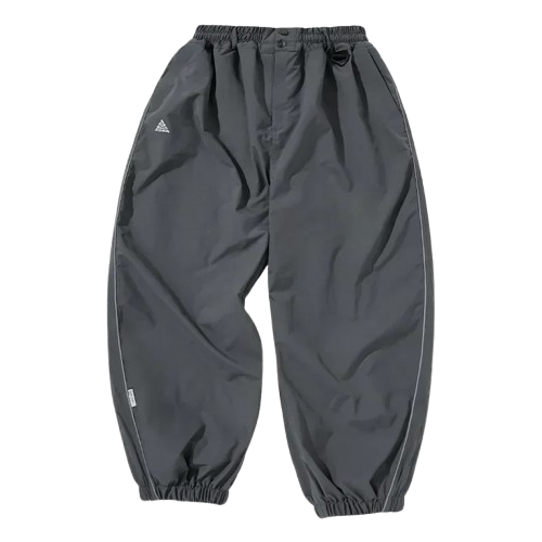 Windproof Baggy Snowpants Gray