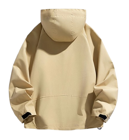 Windproof Ski Jacket Beige