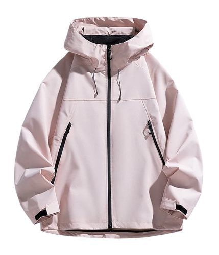 Windproof Ski Jacket Pink